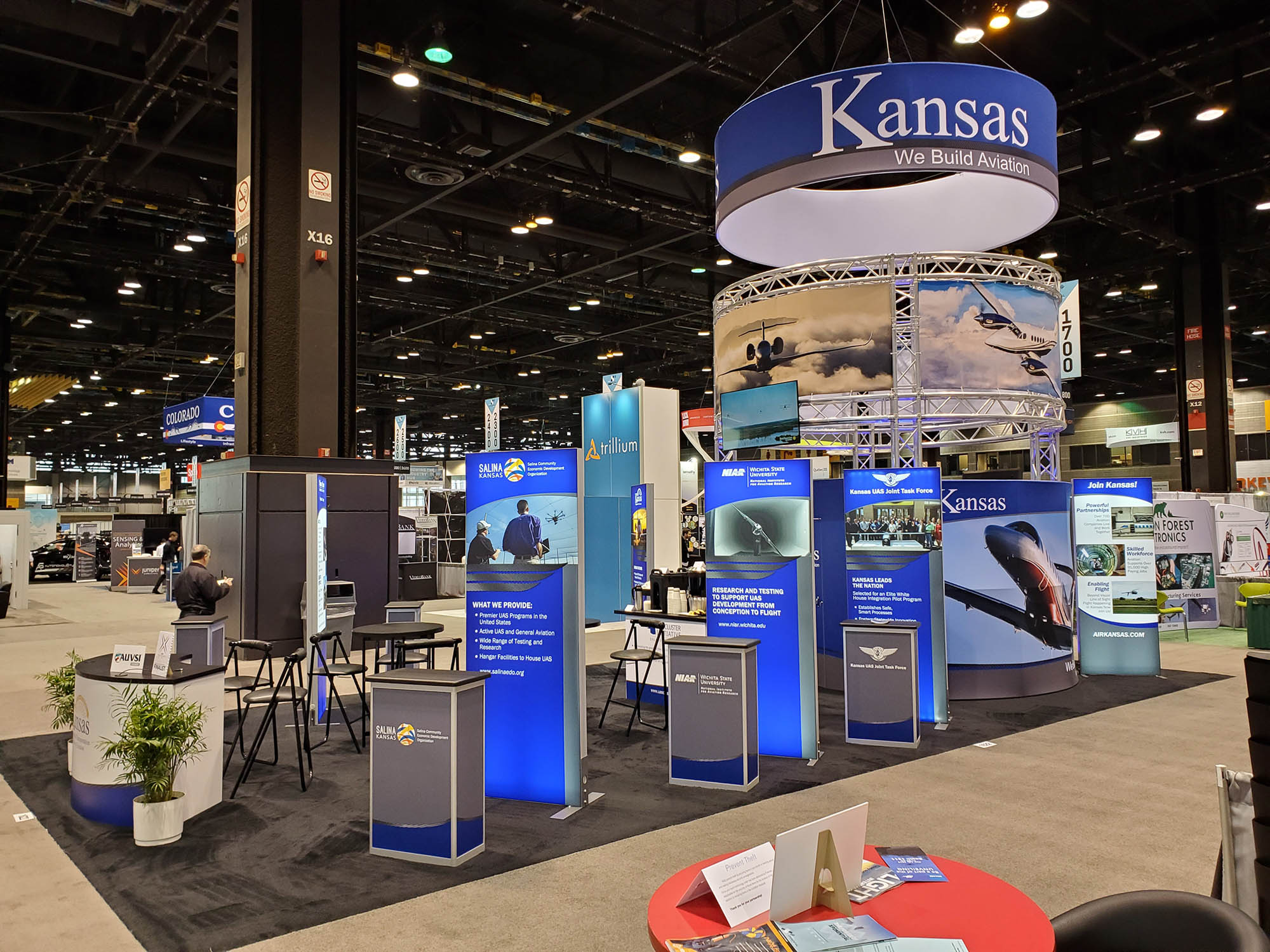 Kansas Department of Transportation Aviation Trade Show Exhibit