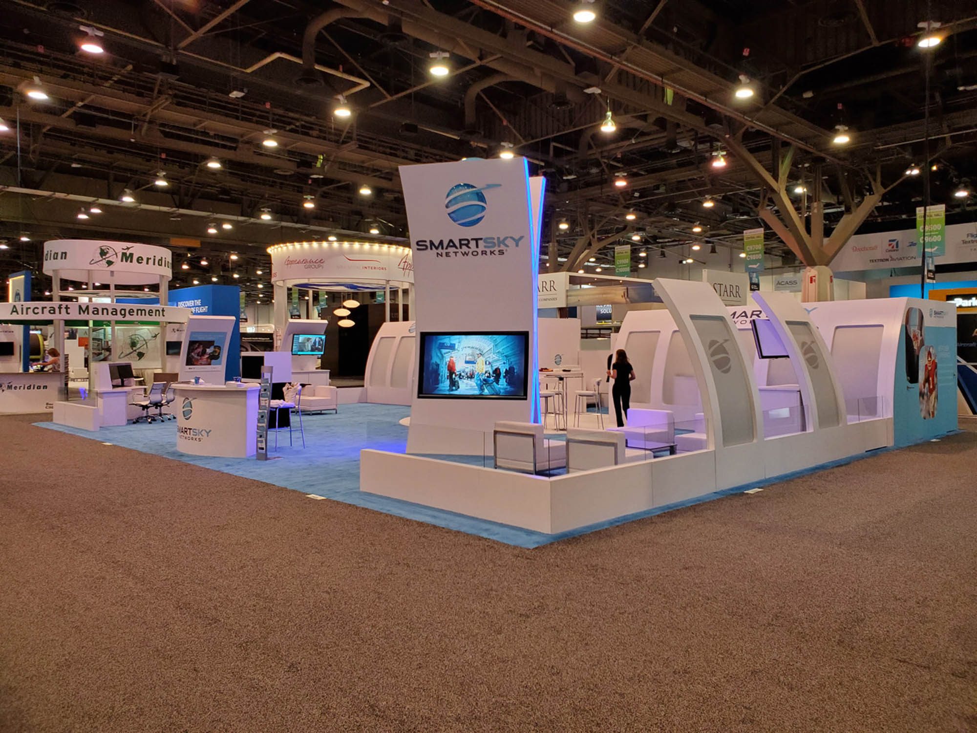 SmartSky Networks Trade Show Exhibit